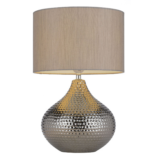 Hammered gold outlet lamp